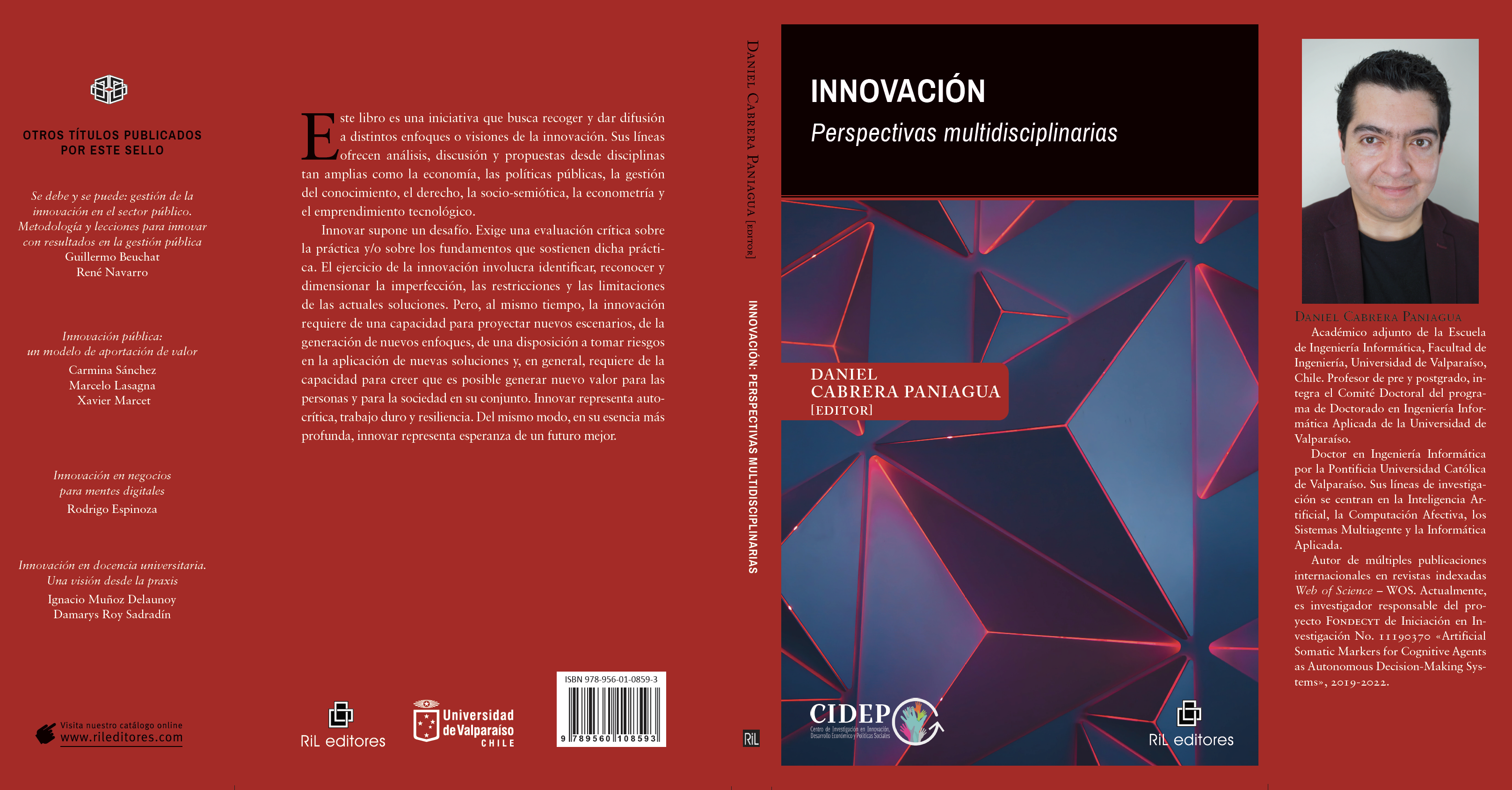 Portada Libro Daniel Cabrera